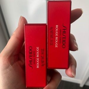 Two (2) Shiseido Rouge Rouge Lipsticks